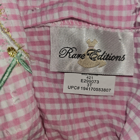 Easter Bunny Outfit 3T - Picture 9 of 12